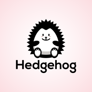 hedgehog-vector-logo-template